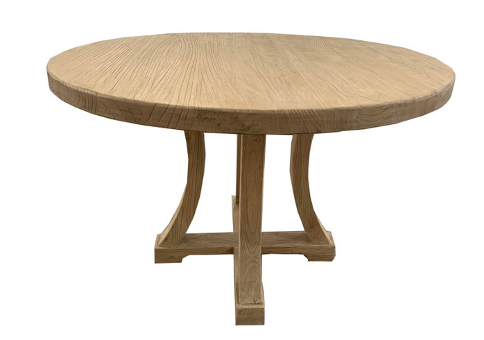 DKD Home Decor Mesa Comedor Minimal bs1c25 Natural 120 x 76 x 120 cm DKD Home Decor Mesa Comedor Minimal bs1c25 Natural 120 x 76 x 120 cm