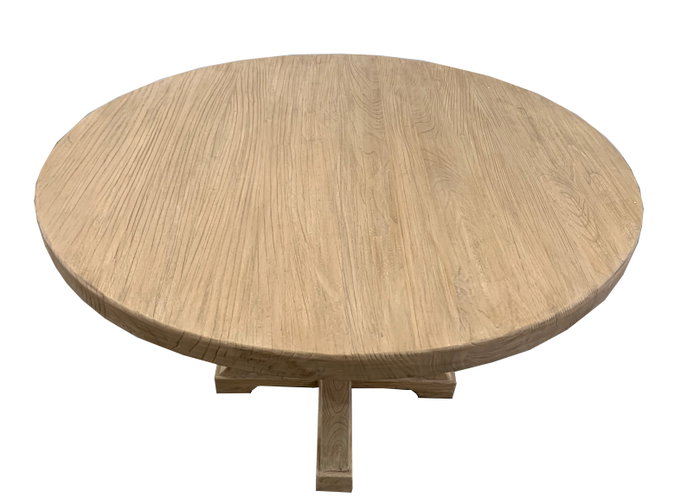 DKD Home Decor Mesa Comedor Minimal bs1c25 Natural 120 x 76 x 120 cm DKD Home Decor Mesa Comedor Minimal bs1c25 Natural 120 x 76 x 120 cm
