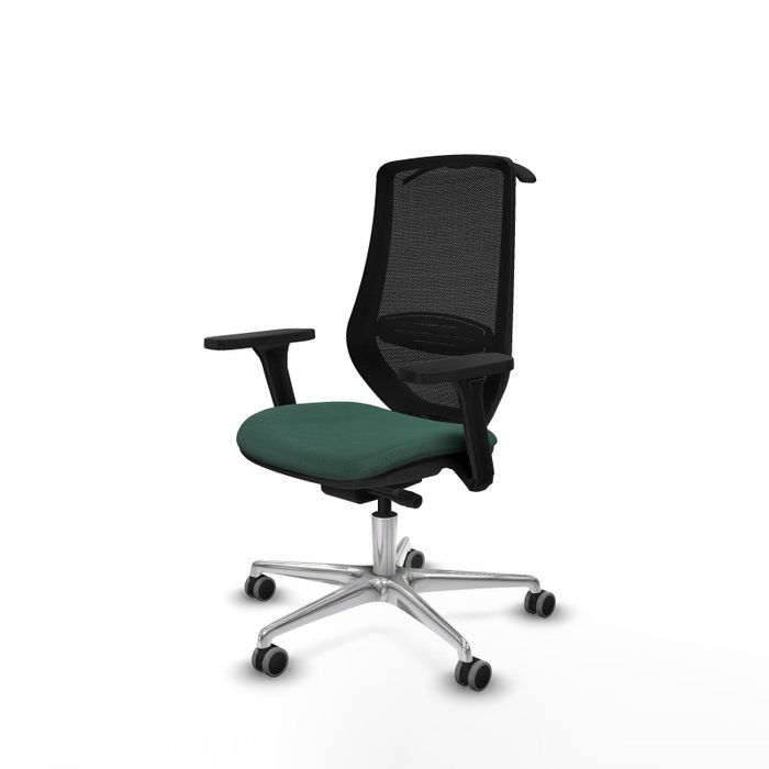 PIQUERAS Y CRESPO Silla de oficina Mardos con mecanismo Sincro/Traslack, Verde botella y Negro PIQUERAS Y CRESPO Silla de oficina Mardos con mecanismo Sincro/Traslack, Verde botella y Negro
