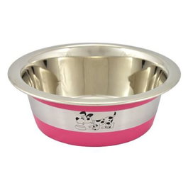 Nayeco Comedero Oslo Inox Antideslizante Rosa 0,38L