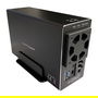 LC-Power Caja de Disco Duro 3.5" LC-35U3-RAID-2, Negro, Capacidad 18 TB, USB 3.0