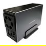 LC-Power Caja de Disco Duro 3.5" LC-35U3-RAID-2, Negro, Capacidad 18 TB, USB 3.0