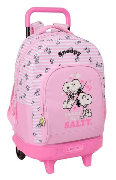 Safta Mochila Grande con Ruedas Compact Extraíble Snoopy Safta Mochila Grande con Ruedas Compact Extraíble Snoopy