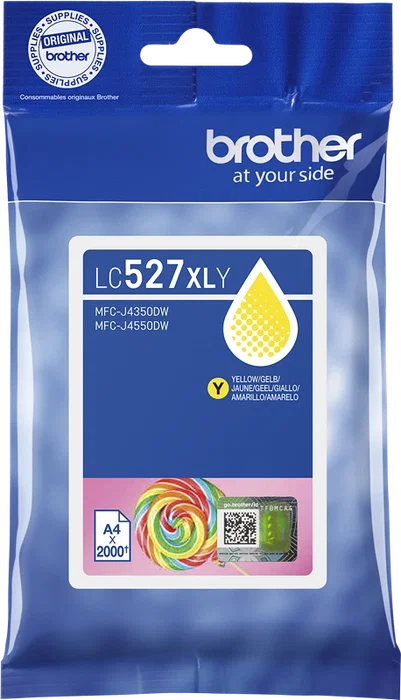 Brother LC527XLY Cartucho de Tinta Amarillo XL