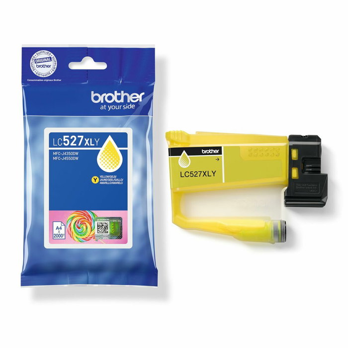 Brother LC527XLY Cartucho de Tinta Amarillo XL Brother LC527XLY Cartucho de Tinta Amarillo XL