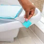 Ingenuity ING12914197875 Bañera para bebé, extra grande con portabebés de tela suave y cojines de asiento, hasta 24 meses