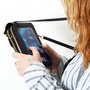 Be Mix Bolsa smartphone bandolera pantalla táctil con compartimentos y ventana táctil, 11,5x4,5xh.19 cm