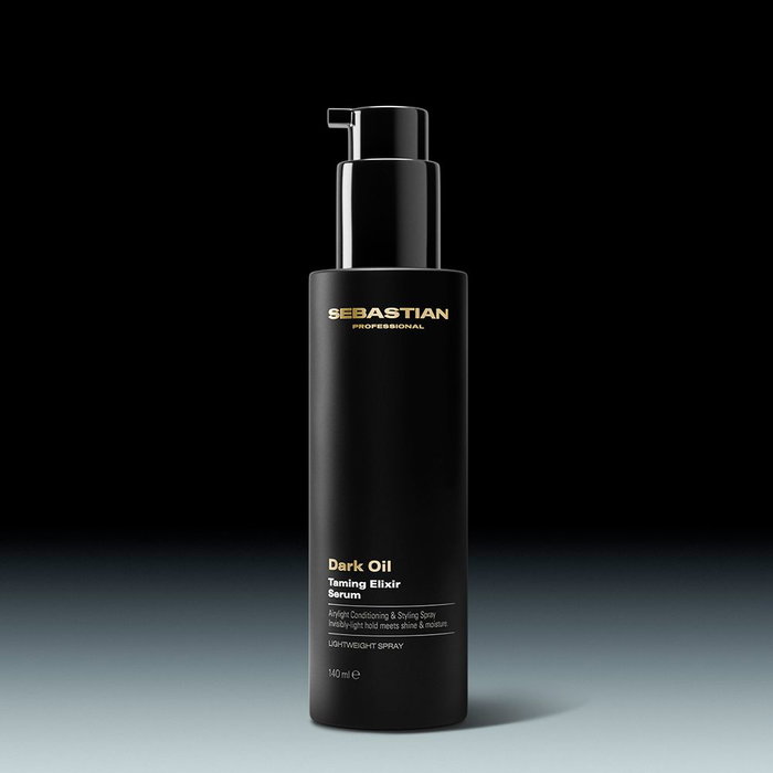 Sebastian Professionals DARK OIL Taming Elixir Sérum Protector Térmico Profesional Anti-Frizz Hidratante 140 ml