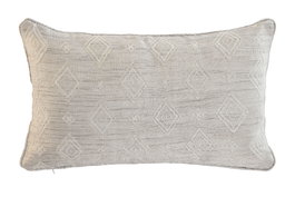 DKD Home Decor Cojín Jaquard Beige 30x50x50 cm