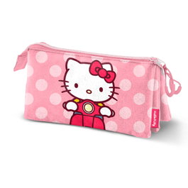 Karactermania Hello Kitty Portatodo Triple Moto Rosa
