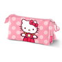 Karactermania Hello Kitty Portatodo Triple Moto Rosa