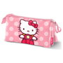 Karactermania Hello Kitty Portatodo Triple Moto Rosa