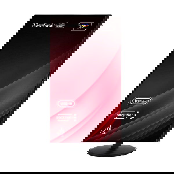 Viewsonic VG2709U-2K Monitor 27 Pulgadas, QHD 2560x1440, 100Hz, IPS, HDMI, DP, USB-C, 4ms