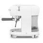 Smeg ECF02WHEU Cafetera de espresso, blanco