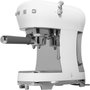Smeg ECF02WHEU Cafetera Espresso Profesional Blanco