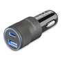 4smarts Cargador Coche Rapid+ con Quick Charge y PD 27W Negro 464448