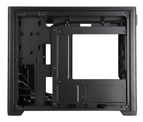 Chieftec BX-10B-OP Caja PC Mini ITX/mATX Color Negro SPCC 0.6mm USB 3.2 Gen1 Tipo-A y Tipo-C, Ventilador 120mm incluido, hasta 380mm VGA