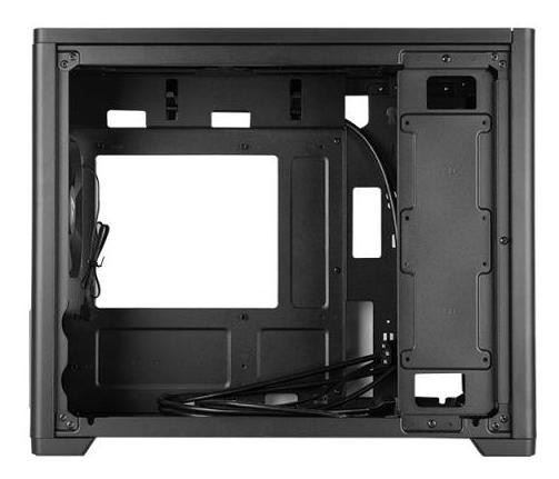 Chieftec BX-10B-OP Caja PC Mini ITX/mATX Color Negro SPCC 0.6mm USB 3.2 Gen1 Tipo-A y Tipo-C, Ventilador 120mm incluido, hasta 380mm VGA