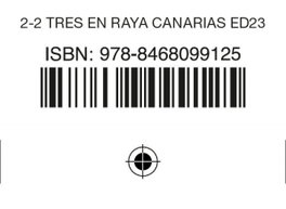 SANTILLANA, TRES EN RAYA CANARIAS PAUTA ED23 - (CAN).(23).GLOBALIZADO 2-2ºP.PAUTA.(TRES EN RAYA)*CANARIAS*