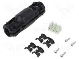 HELLERMANNTYTON Junta de gel RELICON IP68 negra