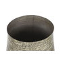 DKD Home Decor Set de 3 Maceteros de Aluminio Patinado Verde Mundra