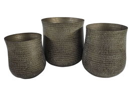 DKD Home Decor Macetero Verde 44 x 46 x 44 cm Set de 3