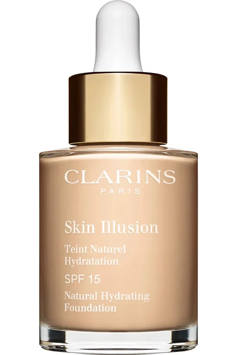 Clarins Skin Illusion Base de Maquillaje Hidratante 108.5 Cashew 30 ml