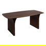 Mesa Comedor Marrón Madera de Acacia 180 X 90 X 76 cm