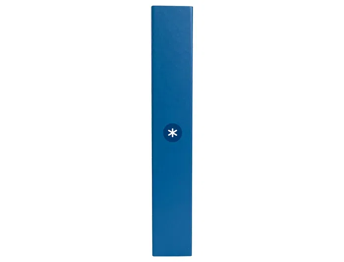 Antartik Carpeta A4 4 Anillas 25 mm Redondas Forrada Cartón Color Azul Marino