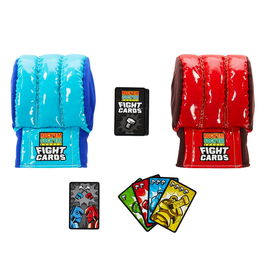 Mattel Games HTW64 Rock'Em Sock'Em Robots Cartas de Lucha Juego de Fiesta para Niños y Adultos, Inglés, Francés, Alemán, Portugués, Español