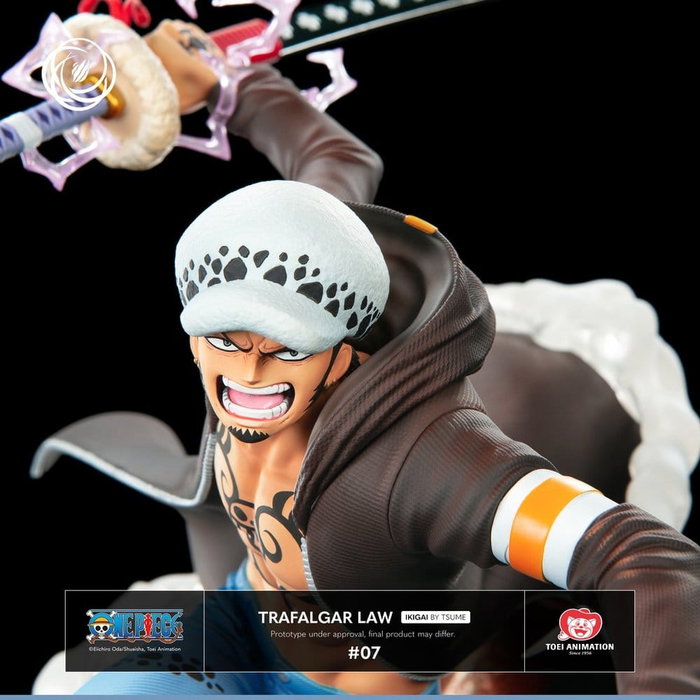 Tsume One Piece Figura 1/6 IKIGAI Trafalgar Law Tsume One Piece Figura 1/6 IKIGAI Trafalgar Law