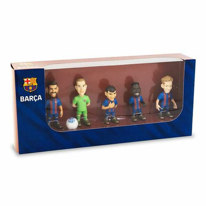 Minix Pack 5 Figuras FC Barcelona 7cm Minix Pack 5 Figuras FC Barcelona 7cm