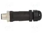 LAPP Conector M12 Industrial Macho 5 Pines Recto IP67 4A