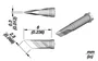 JBC TOOLS Punta de soldadura tipo cuchillo Nano 2,5x0,3mm