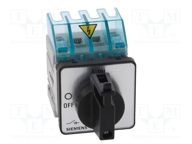 SIEMENS 3LD2 Interruptor de aislamiento de 3 polos 16A SIEMENS 3LD2 Interruptor de aislamiento de 3 polos 16A