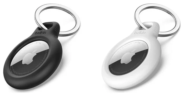 Belkin Secure Holder para Apple AirTag, Pack de 2 (Negro y Blanco) Belkin Secure Holder para Apple AirTag, Pack de 2 (Negro y Blanco)