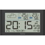 Hama Weather Station Sylt con sensor exterior, radio, negro