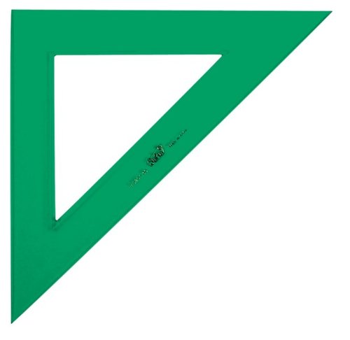 Escuadra verde 30 cm