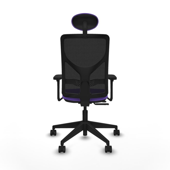 PIQUERAS Y CRESPO Silla de oficina Motilla con mecanismo Sincro/Traslack, Lila y Negro PIQUERAS Y CRESPO Silla de oficina Motilla con mecanismo Sincro/Traslack, Lila y Negro