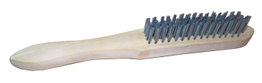 LAMS Cepillo de Mano para Madera de 4 Filas de Alambre Recto, 30 cm