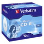 Verbatim CD-R Music 700MB 16x Pack de 10 Jewel Case