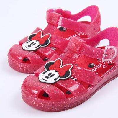 Sandalias Infantiles Minnie Mouse Rojo 23