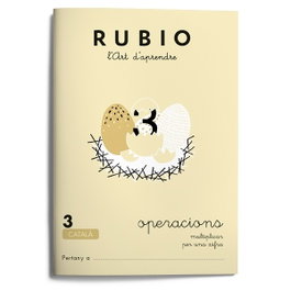 RUBIO, Rubio, l'art d'aprendre. Operacions 3, Enrique Rubio Polo - RUBIO