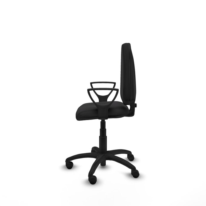 PIQUERAS Y CRESPO Silla de oficina Aýna Negro con Brazos Fijos PIQUERAS Y CRESPO Silla de oficina Aýna Negro con Brazos Fijos