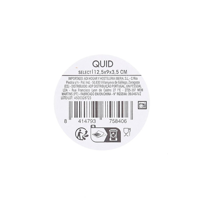 Bandeja Vidrio Select Vidrio Quid 12,5x9X 3,5 cm (12 Unidades)