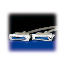 ROLINE Cable RS232 DB25-DB25 1.8m Gris 11.01.3718