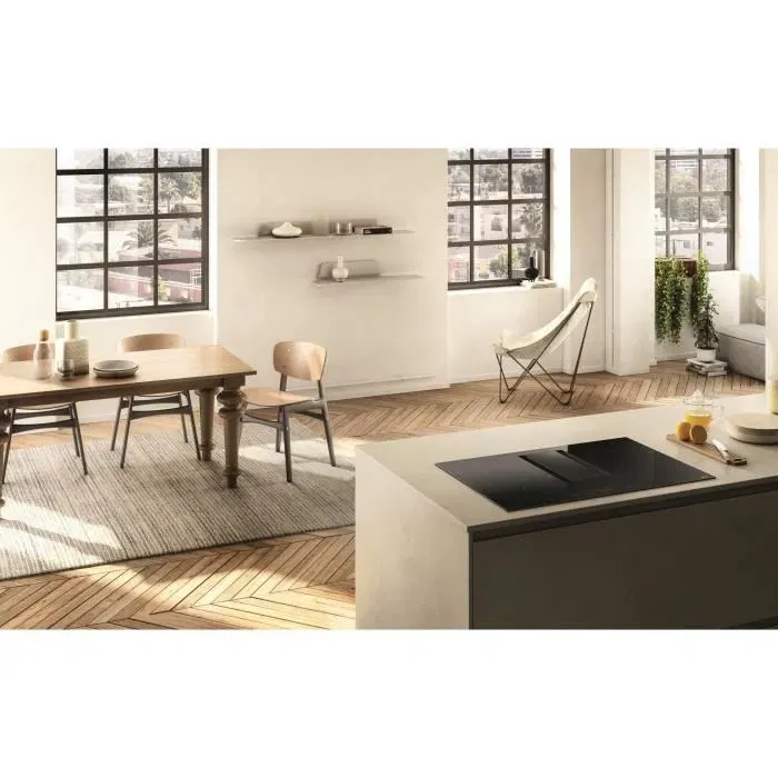 Elica NikolaTesla Alpha B Placa de inducción, 4 fuegos, 78 cm, PRF0193270