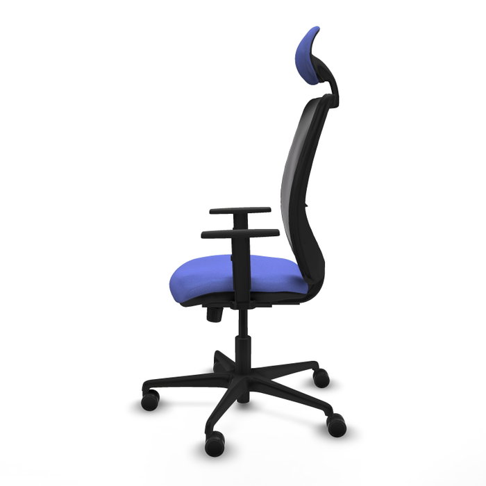 PIQUERAS Y CRESPO Silla de oficina Zulema Azul claro con mecanismo Sincro PIQUERAS Y CRESPO Silla de oficina Zulema Azul claro con mecanismo Sincro