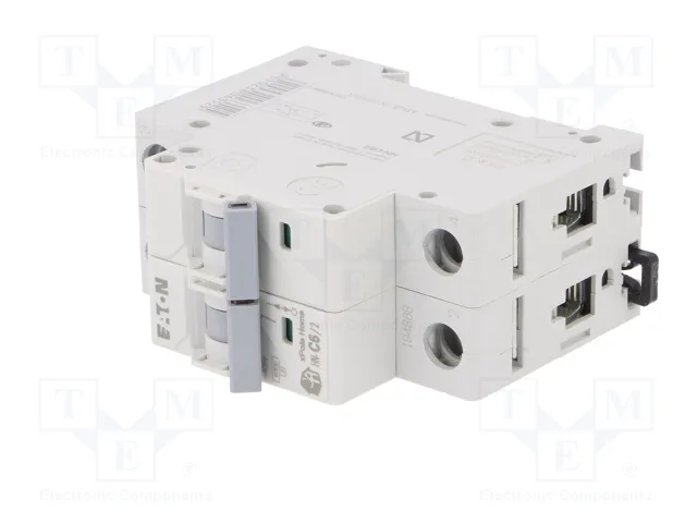 EATON ELECTRIC Interruptor magnetotérmico HN-C6/2 2 polos 6A 6kA