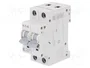 EATON ELECTRIC Interruptor magnetotérmico HN-C6/2 2 polos 6A 6kA